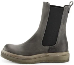 Stiefel * Punto Pigro Damen-Lederboot Grau