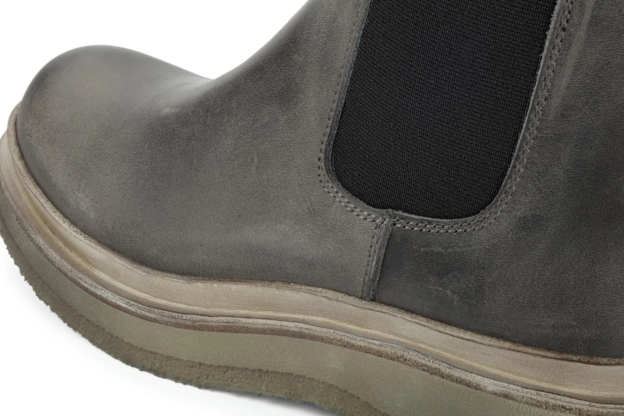 Stiefel * Punto Pigro Damen-Lederboot Grau