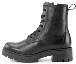 Stiefel * Werner Schuhe Damen-Lederboot Schwarz