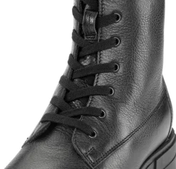 Stiefel * Werner Schuhe Damen-Lederboot Schwarz