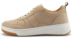 Sneaker|Freizeitschuhe * Werner Schuhe Damen-Ledersneaker Sand