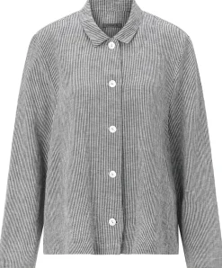 Jacken * Oska Damen-Leinenjacke gestreift