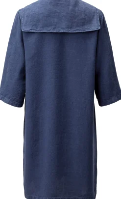 Kleider * Armor lux Damen-Leinenkleid Blau
