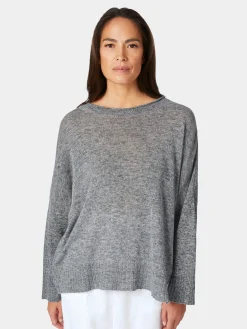 Pullover * Oska Damen-Leinenpullover
