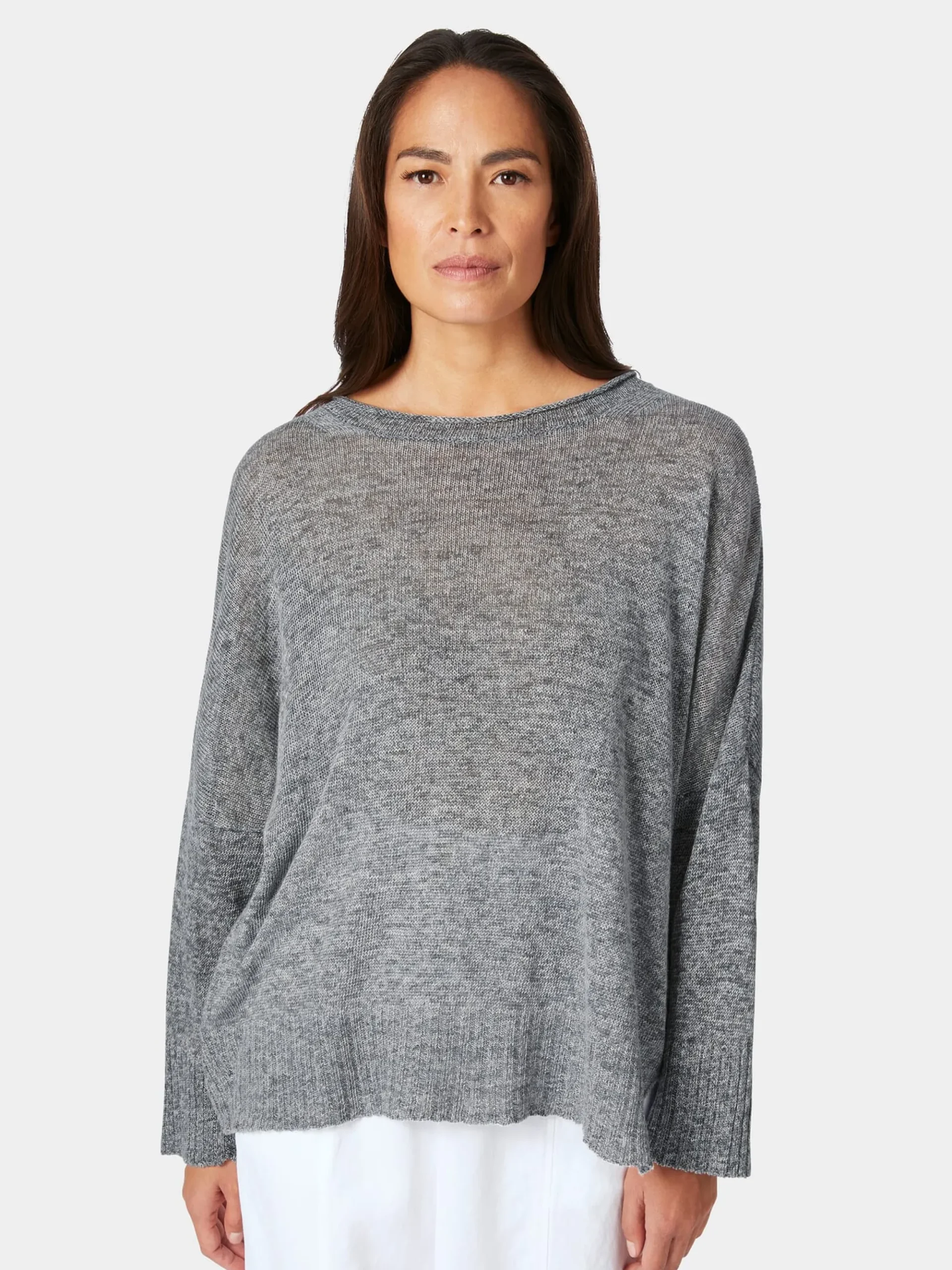 Pullover * Oska Damen-Leinenpullover