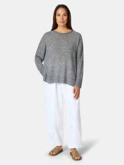 Pullover * Oska Damen-Leinenpullover