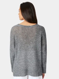 Pullover * Oska Damen-Leinenpullover