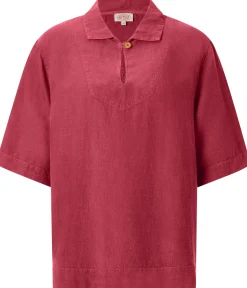 Blusen * Armor lux Damen-Leinenschlupfbluse Rot