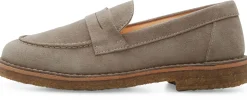 Klassische Damenschuhe * Astorflex Damen-Loafer Rauleder Grau