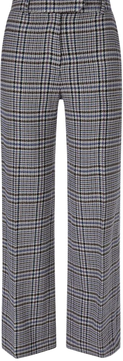 Hosen * LANIUS Damen-Marlenehose Karo Multicolor