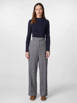 Hosen * LANIUS Damen-Marlenehose Karo Multicolor