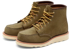 Stiefel * Red Wing Shoe Company Damen Moc Boot Rauleder Oliv