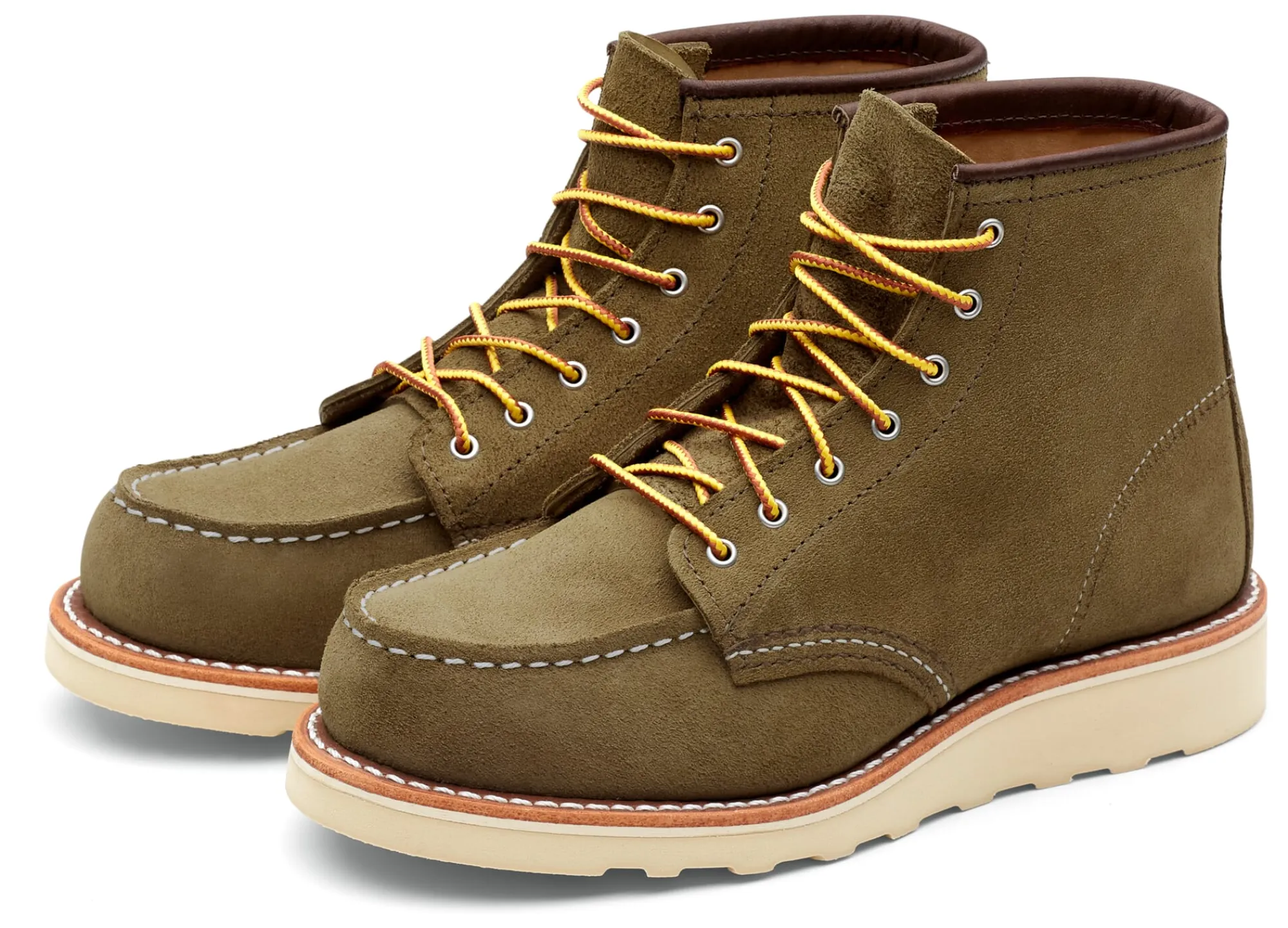 Stiefel * Red Wing Shoe Company Damen Moc Boot Rauleder Oliv