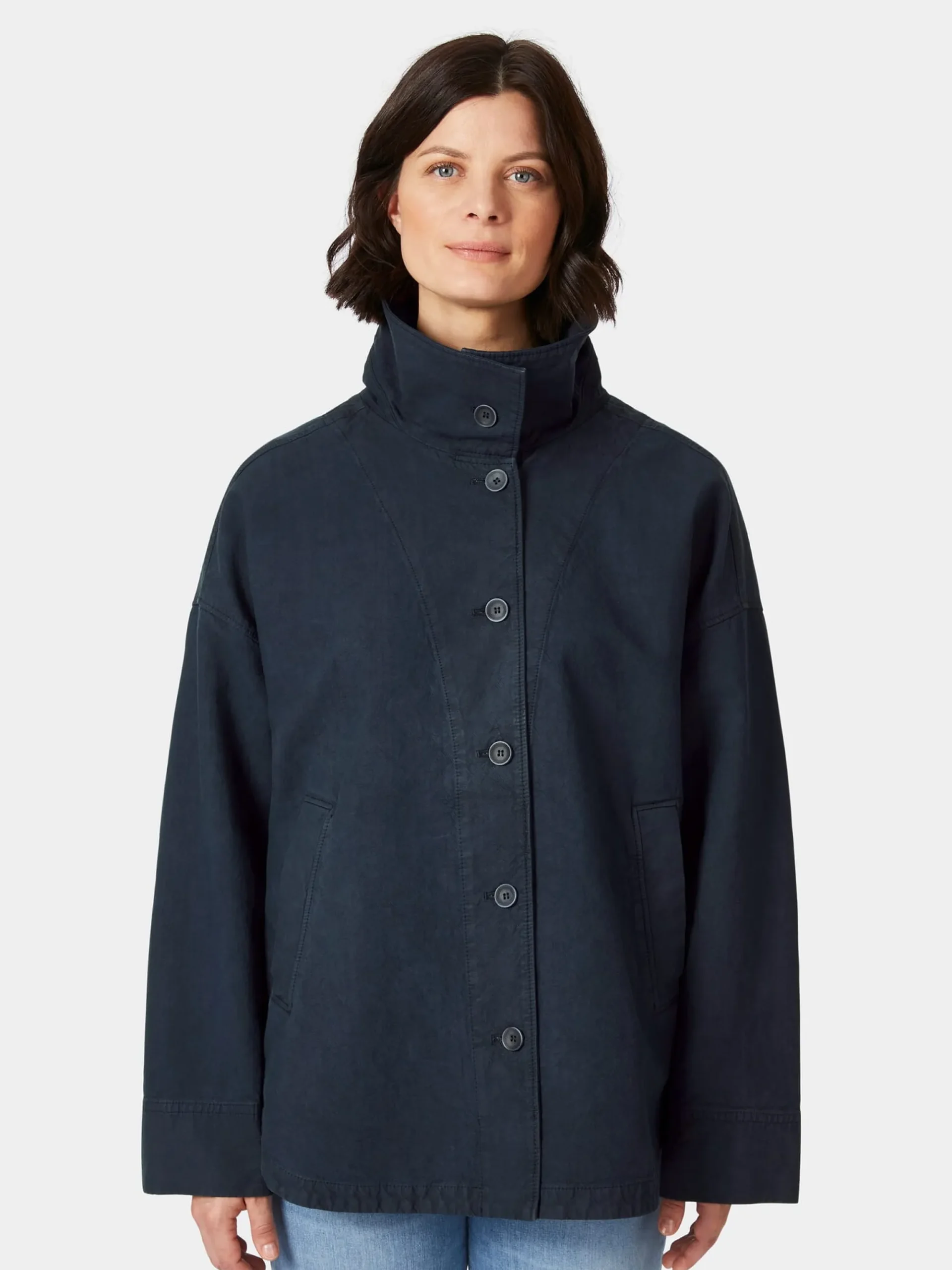 Jacken * Oska Damen-Outdoorjacke Dunkelblau