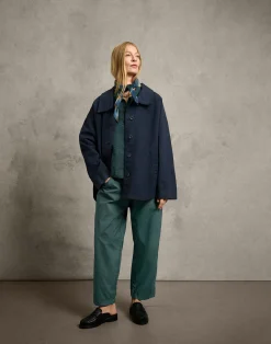 Jacken * Oska Damen-Outdoorjacke Dunkelblau