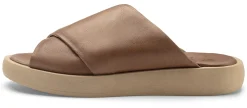 Sandalen|Freizeitschuhe * Werner Schuhe Damenpantolette Rindleder Braun