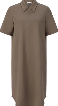 Kleider * Armedangels Damen-Polokleid Mittelbraun