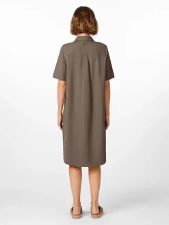 Kleider * Armedangels Damen-Polokleid Mittelbraun