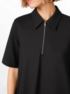 Kleider * Armedangels Damen-Polokleid Schwarz