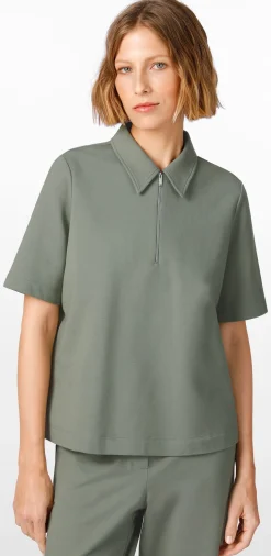 Shirts & Tops * Armedangels Damen-Poloshirt Grün