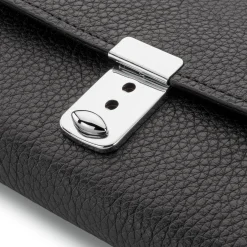 Geldbörsen|Geldbörsen * Volker Lang Accessoires Damenportemonaie Hirschleder Schwarz