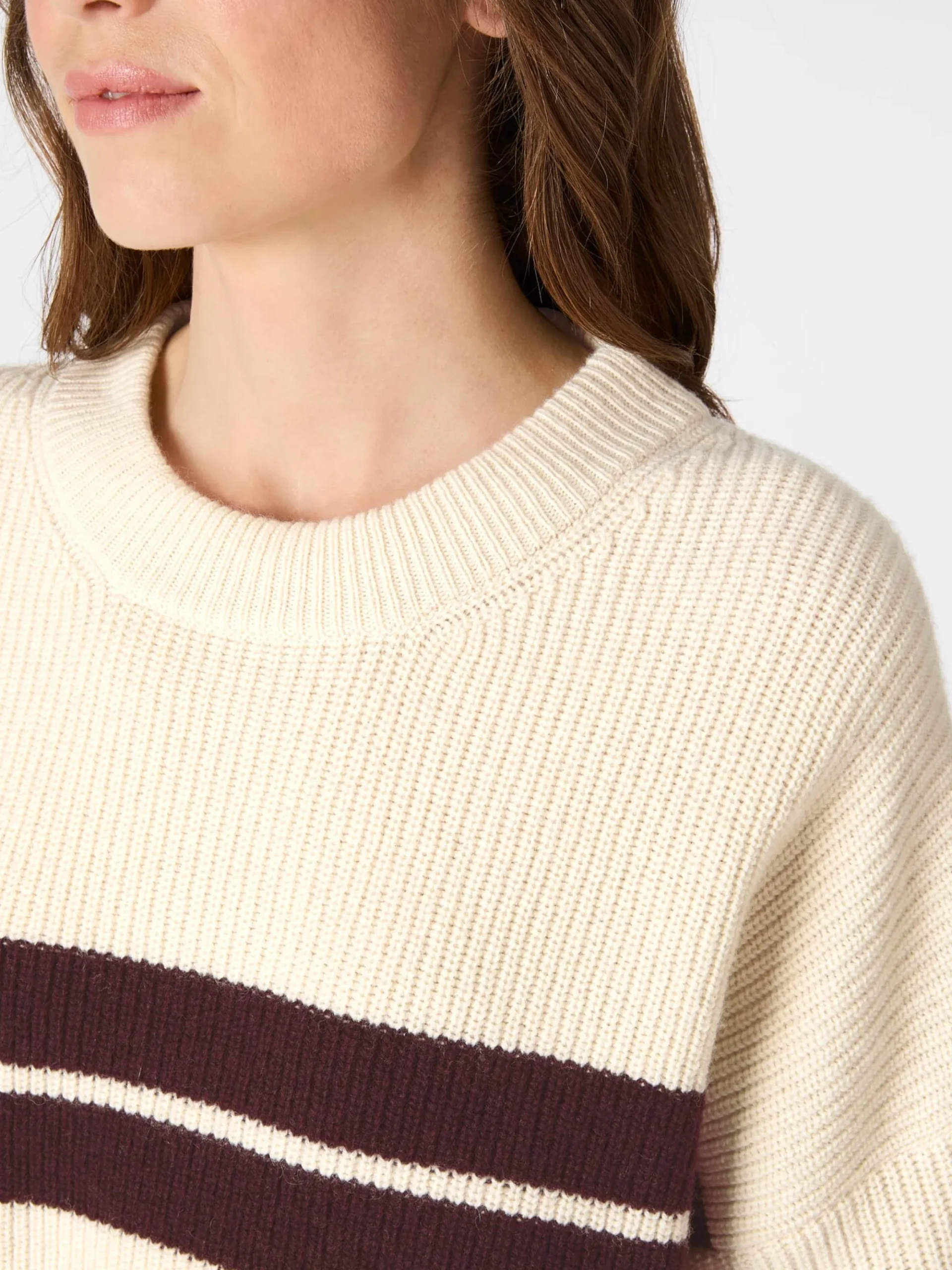 Pullover * LANIUS Damen-Pullover gestreift