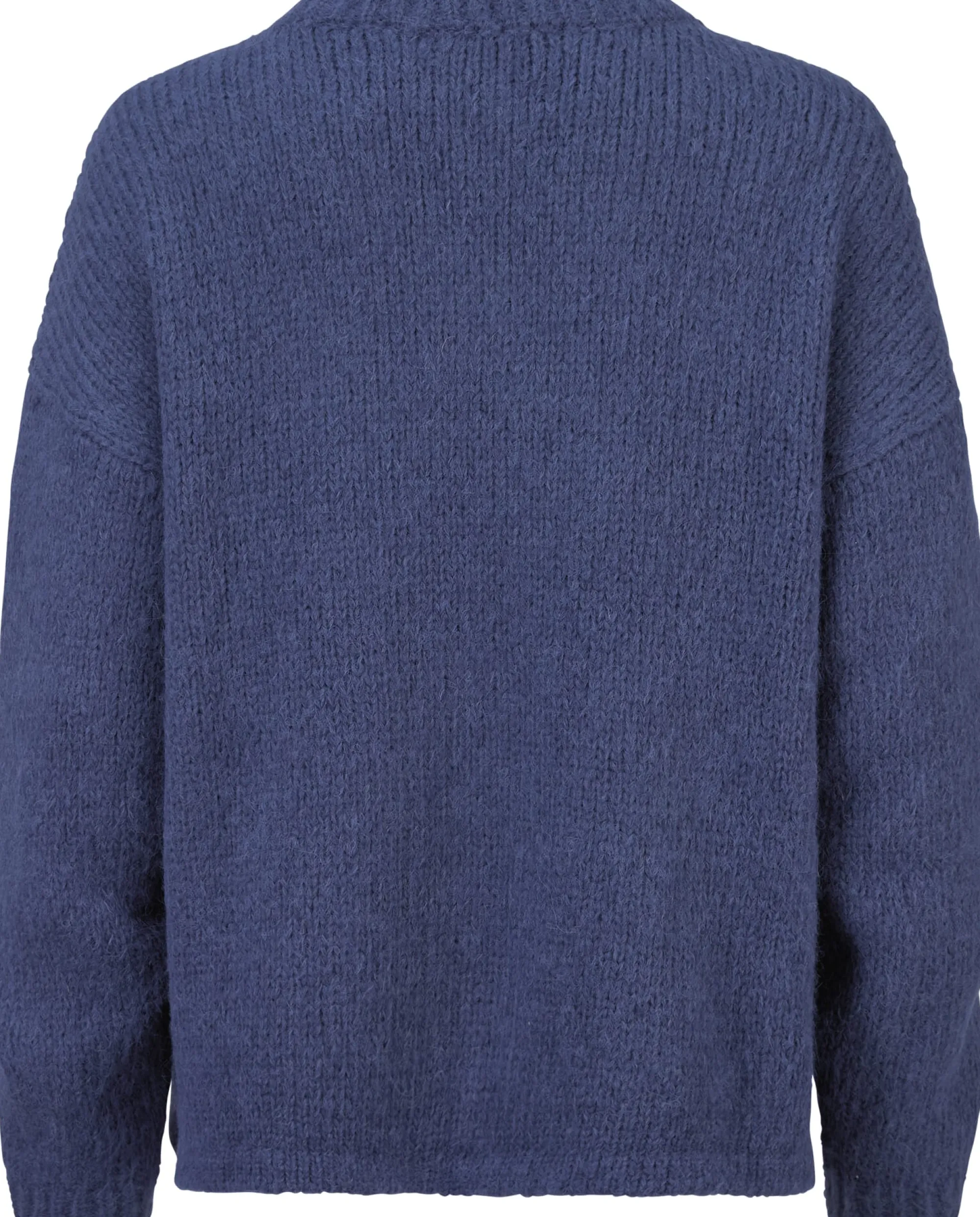 Pullover * Alma & Lovis Damenpullover V-Ausschnitt Blau