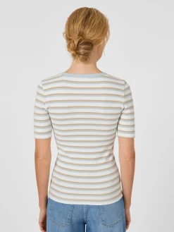 Shirts & Tops * Knowledge Cotton Apparel Daen-Rippenhirt getreift