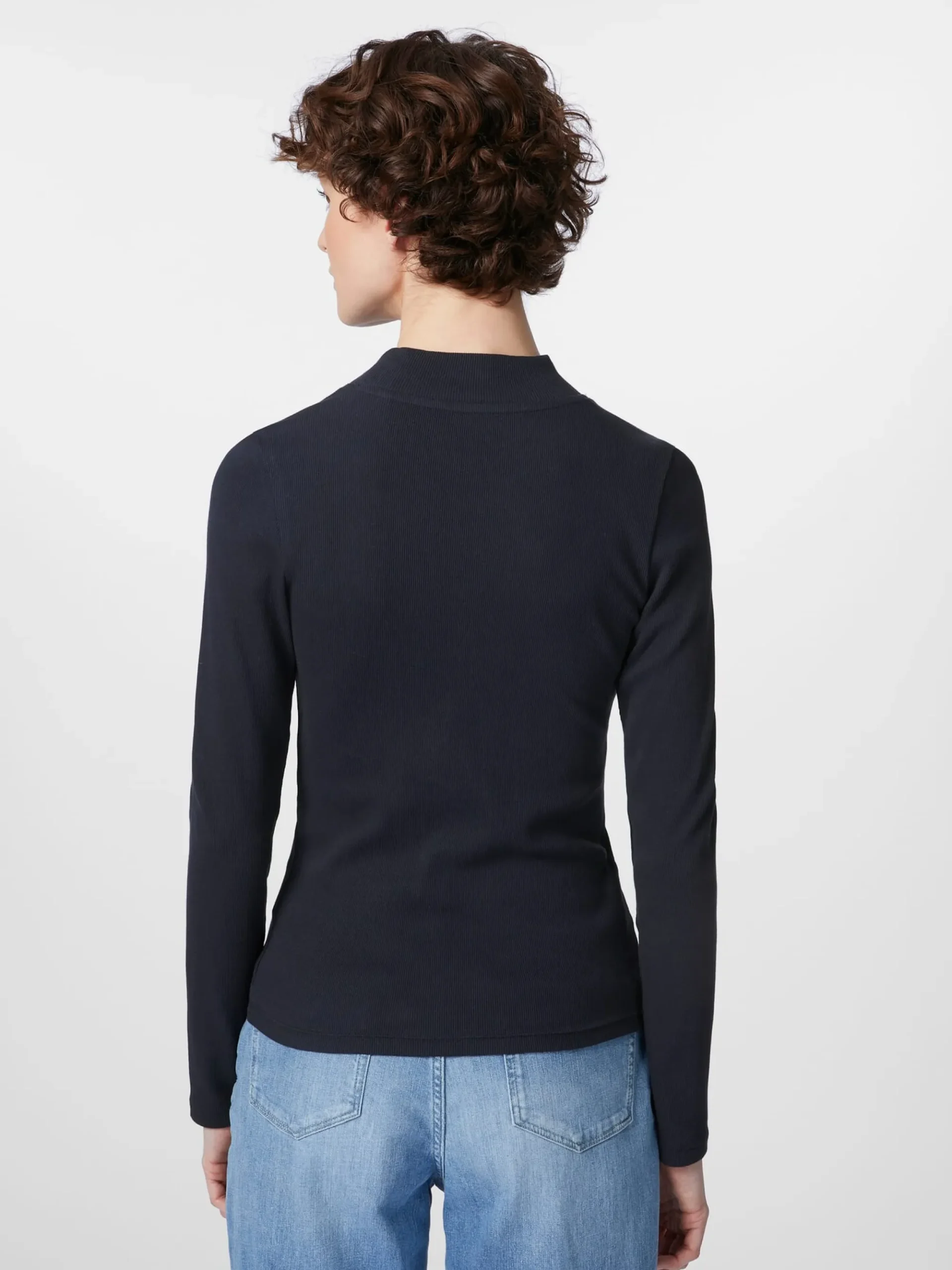 Shirts & Tops * Knowledge Cotton Apparel Daen-Rippenhirt angar Dunkelblau