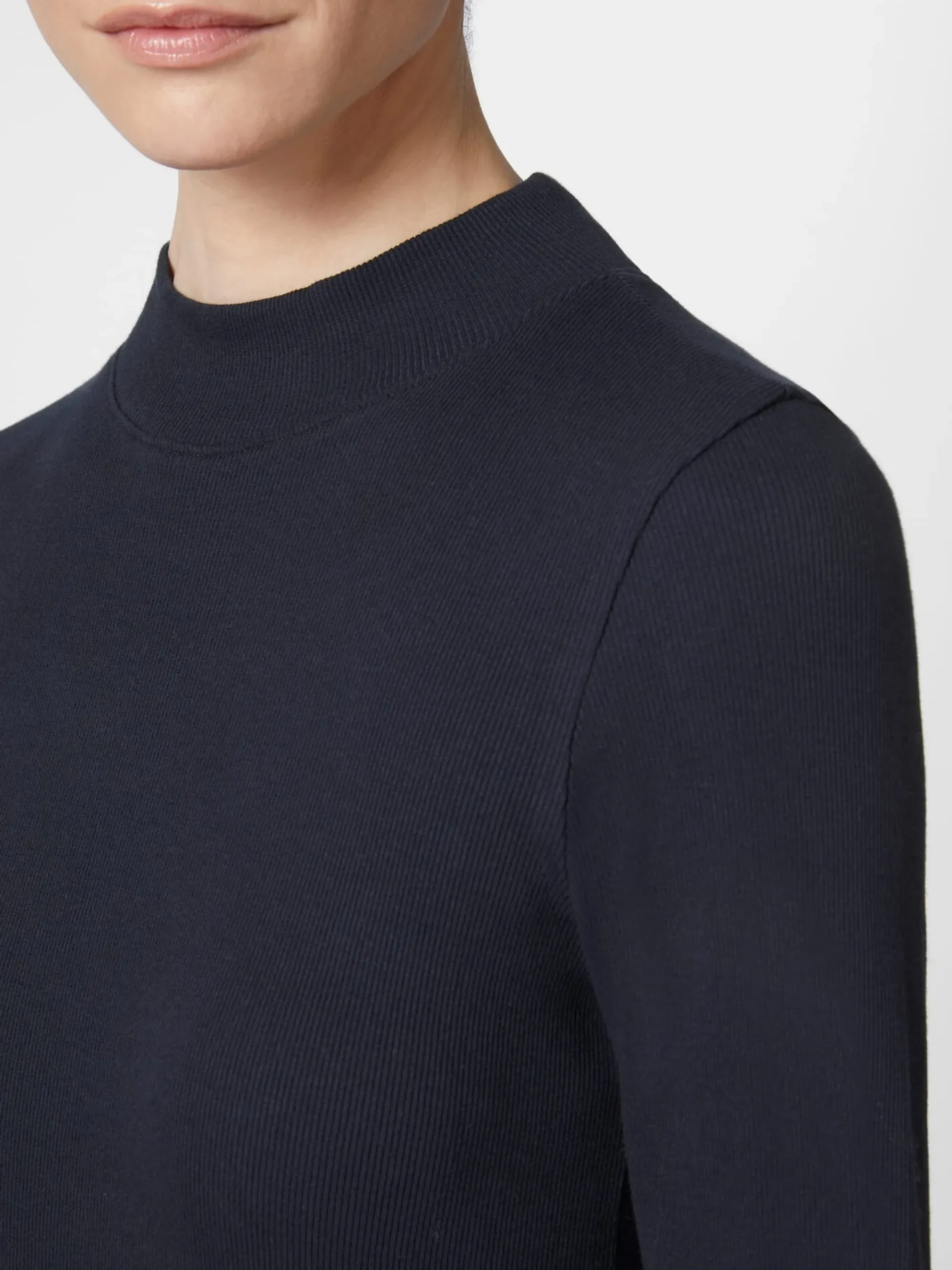 Shirts & Tops * Knowledge Cotton Apparel Daen-Rippenhirt angar Dunkelblau