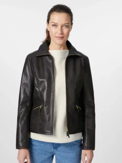 Jacken * Hack Lederware Damen-Roadsterjacke Pferdeleder