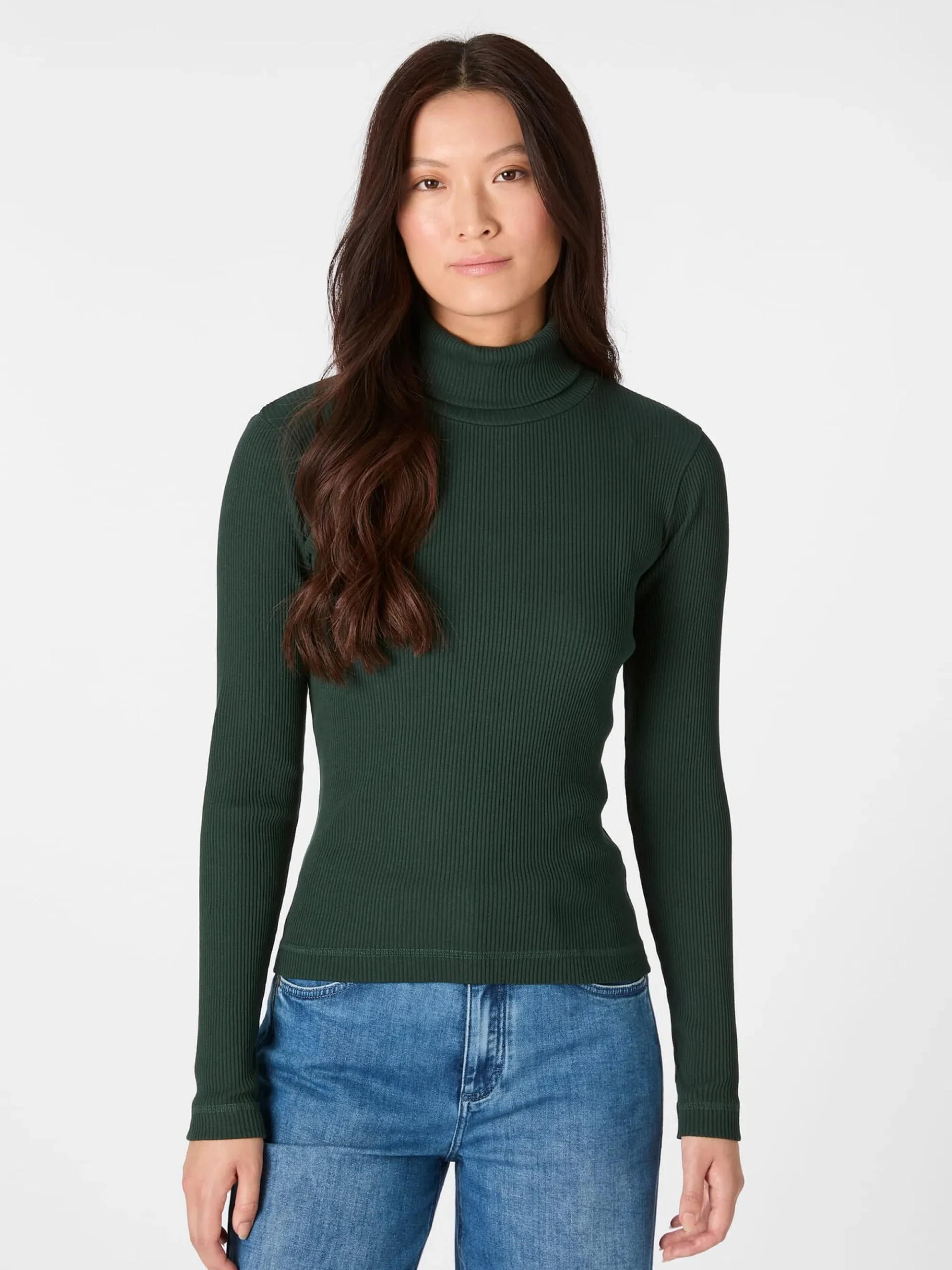 Shirts & Tops * LANIUS Damen-Rollkragenshirt Uni