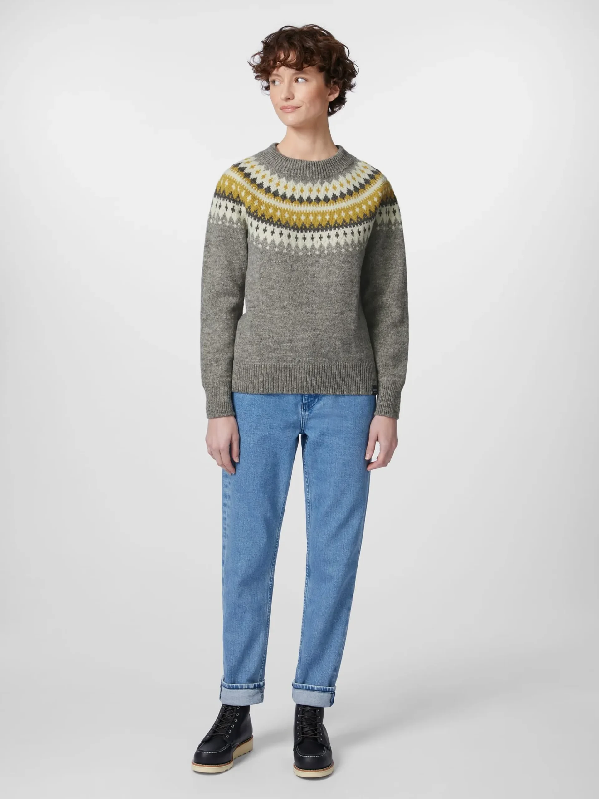 Pullover * Rauma Ullvarefabrikk Daen-Rundhalspullover