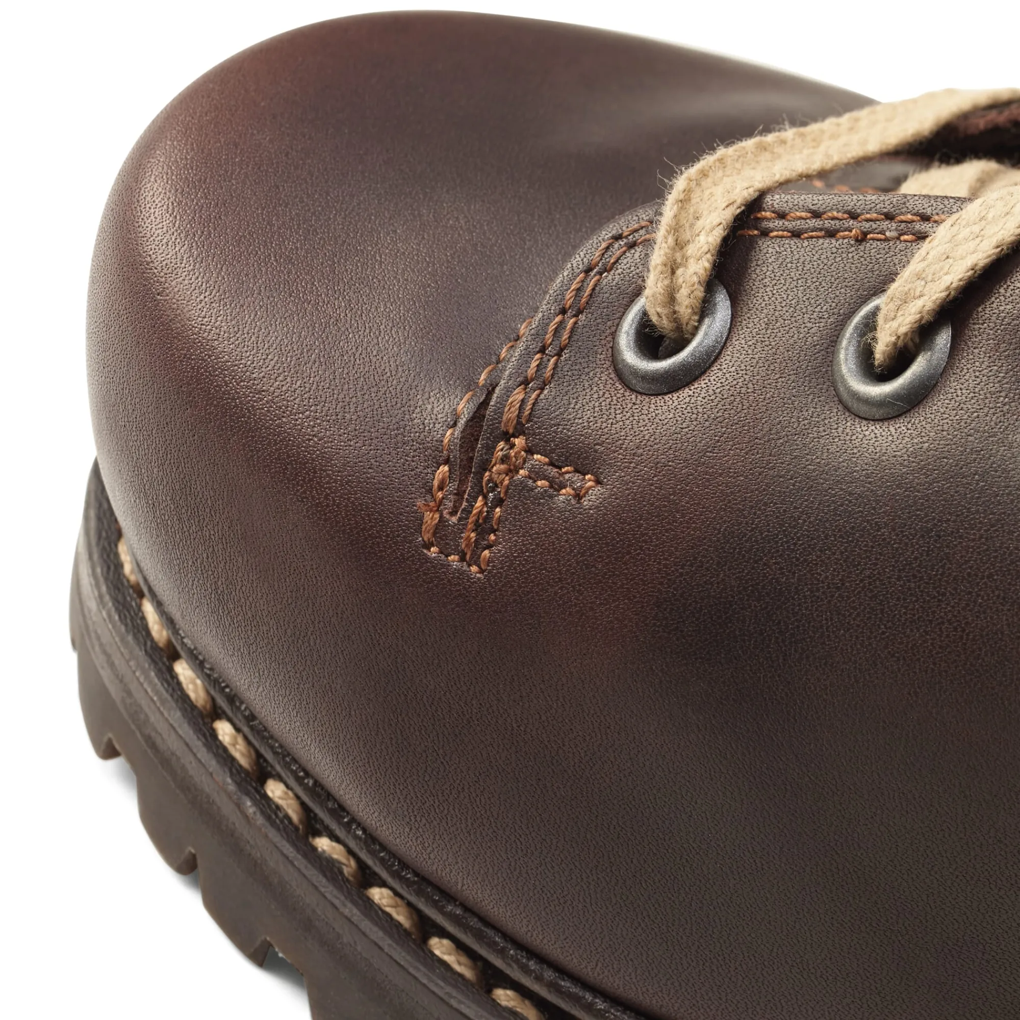Stiefel|Freizeitschuhe * Original Haferl Damen-Schnürschuh Rindleder Dunkelbraun