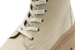 Stiefel * Werner Schuhe Damen-Schnürstiefelette Beige