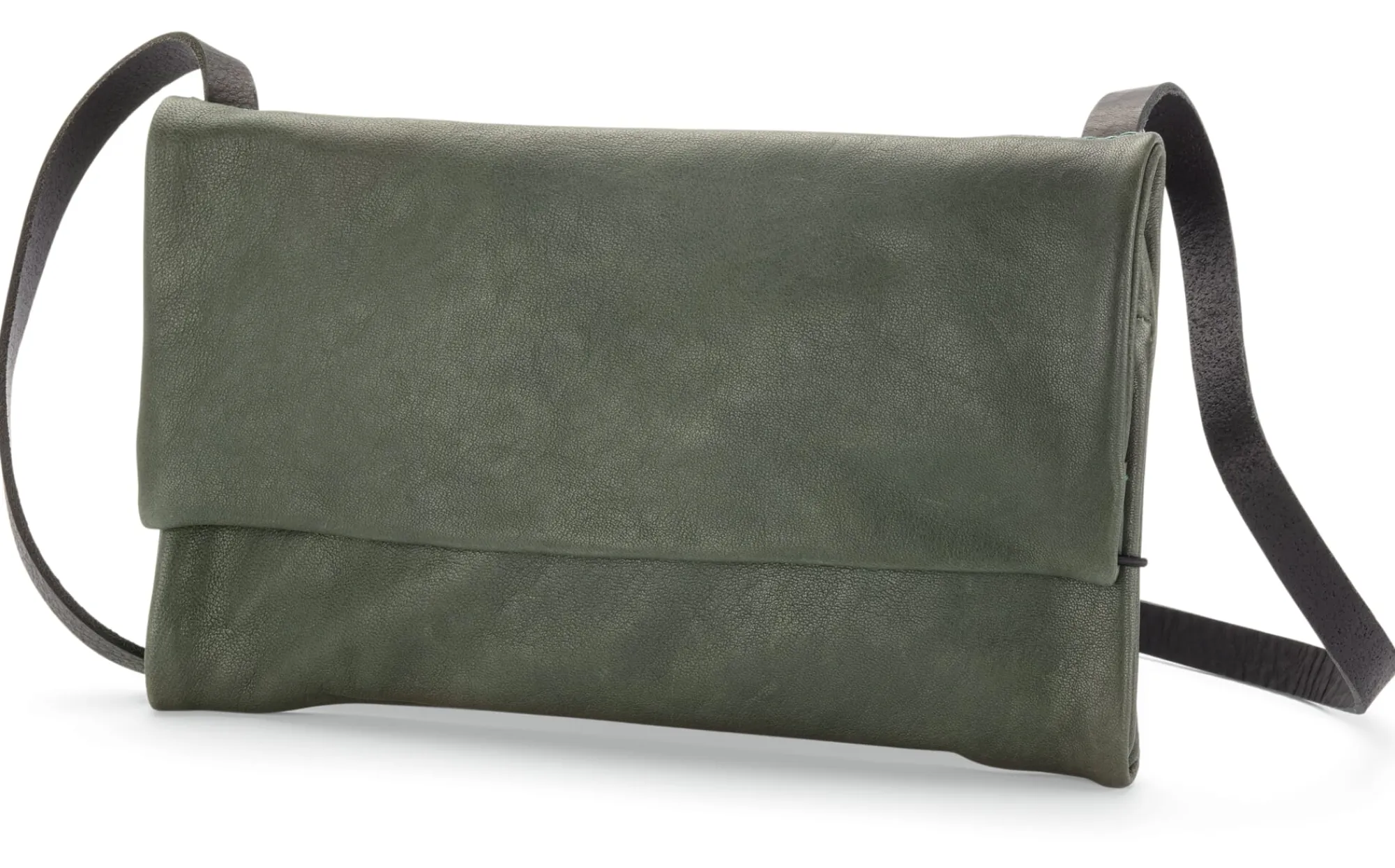 Umhänge- & Handtaschen|Handtaschen * Harold’s Lederwaren Damen-Schultertasche Clutch, Grün
