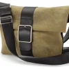 Umhänge- & Handtaschen|Handtaschen * Ackermann Taschenmanufaktur Damen-Schultertasche Hirschleder, Oliv