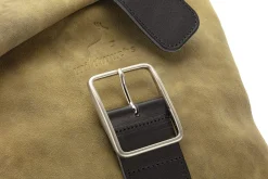 Umhänge- & Handtaschen|Handtaschen * Ackermann Taschenmanufaktur Damen-Schultertasche Hirschleder, Oliv