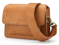 Umhänge- & Handtaschen|Handtaschen * O My Bag Damen-Schultertasche klein Cognac