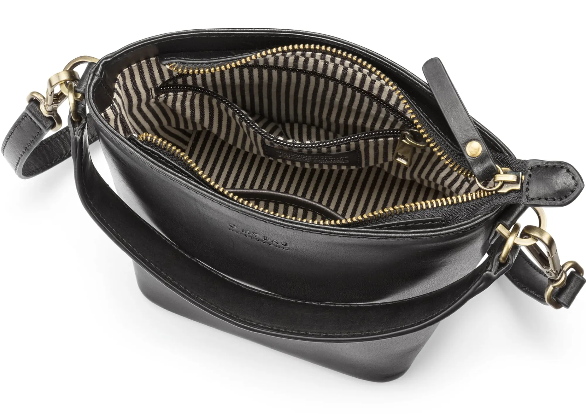 Umhänge- & Handtaschen|Handtaschen * O My Bag Damen Schultertasche midi Schwarz