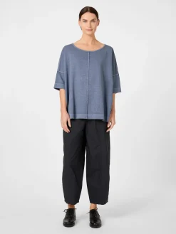 Shirts & Tops * Oska Damenshirt Halbarm Blau