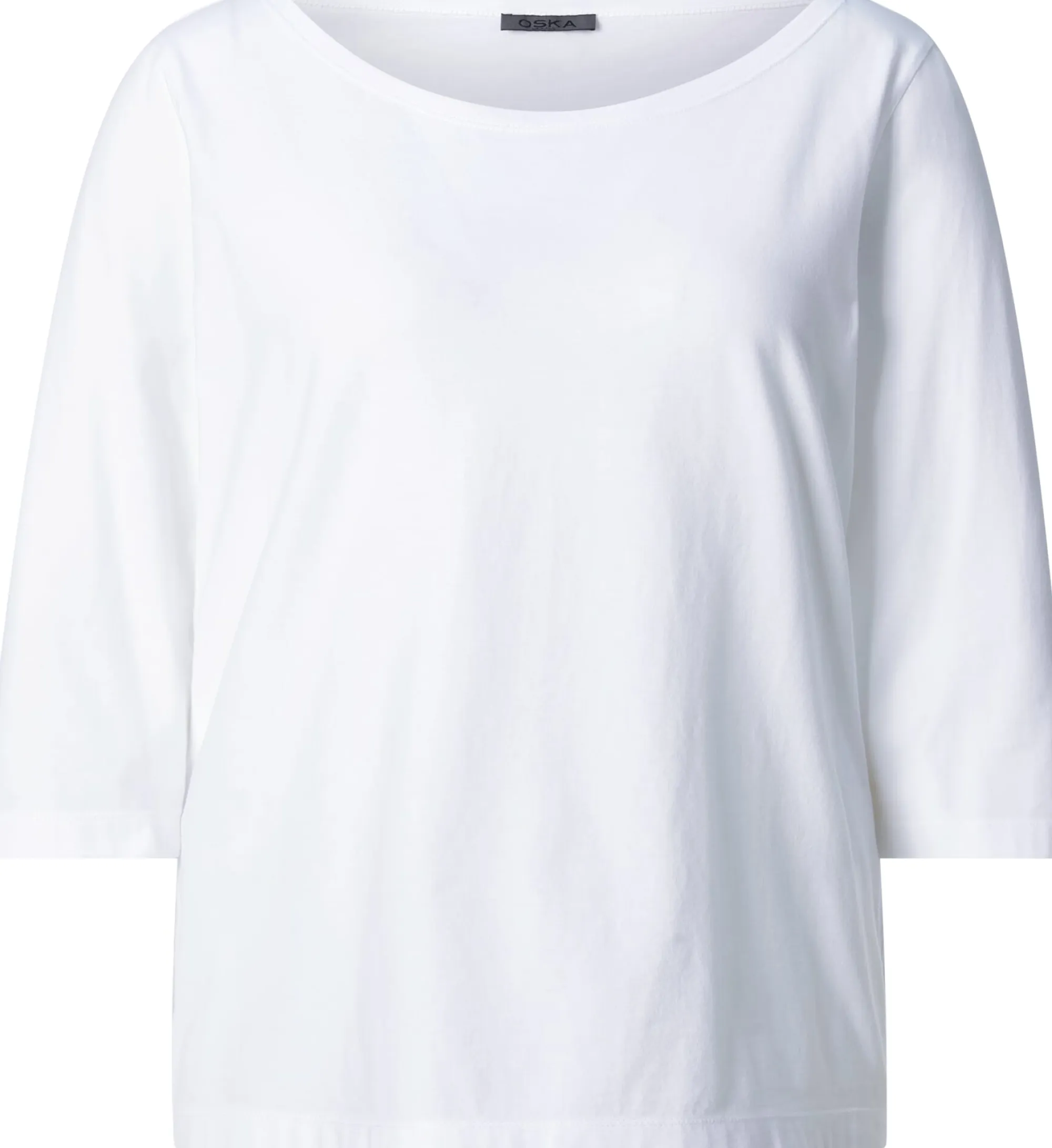 Shirts & Tops * Oska Damenshirt Halbarm Weiß