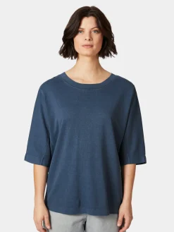 Shirts & Tops * Oska Damenshirt Halbarm Blau