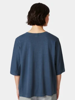 Shirts & Tops * Oska Damenshirt Halbarm Blau