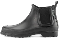 Gartenbekleidung|Gartenschuhe * Grand Step Shoes Damenstiefelette Kautschuk-Gummi Schwarz