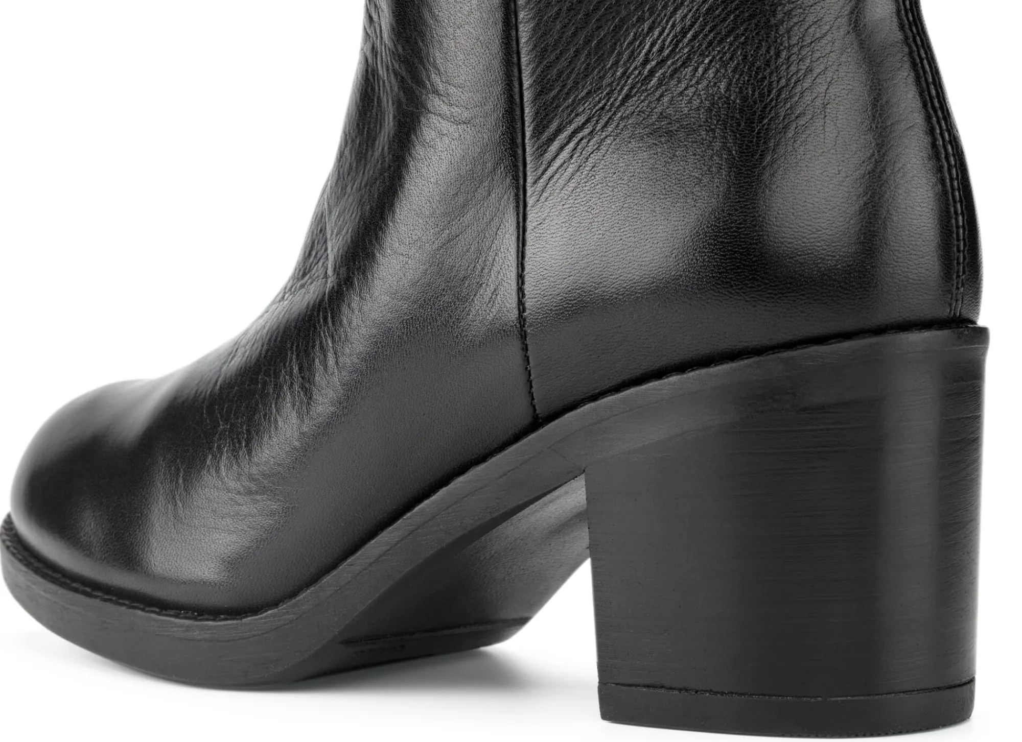 Stiefel * Werner Schuhe Damenstiefelette Rindleder Schwarz