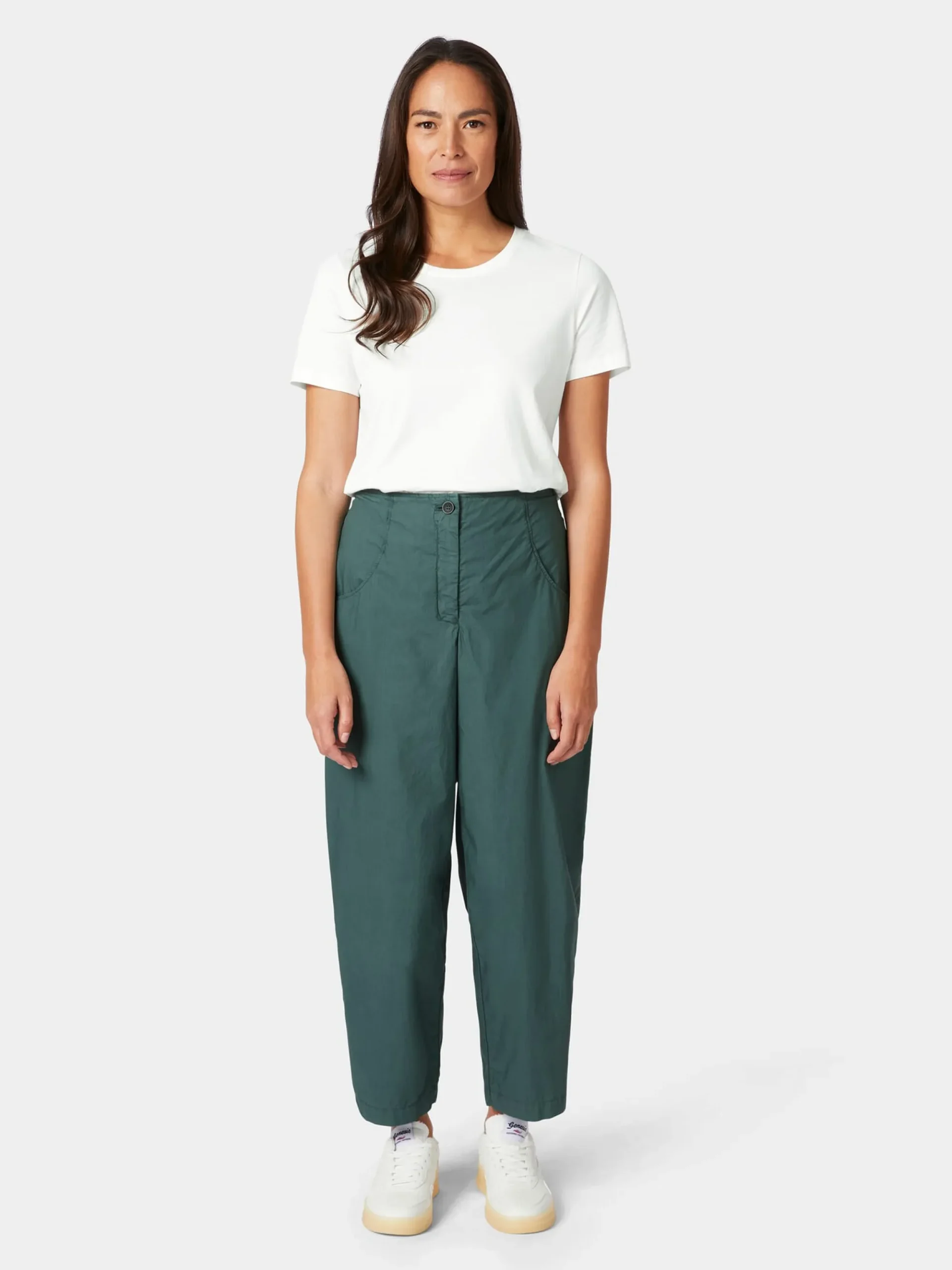 Hosen * Oska Damen-Stoffhose Grün