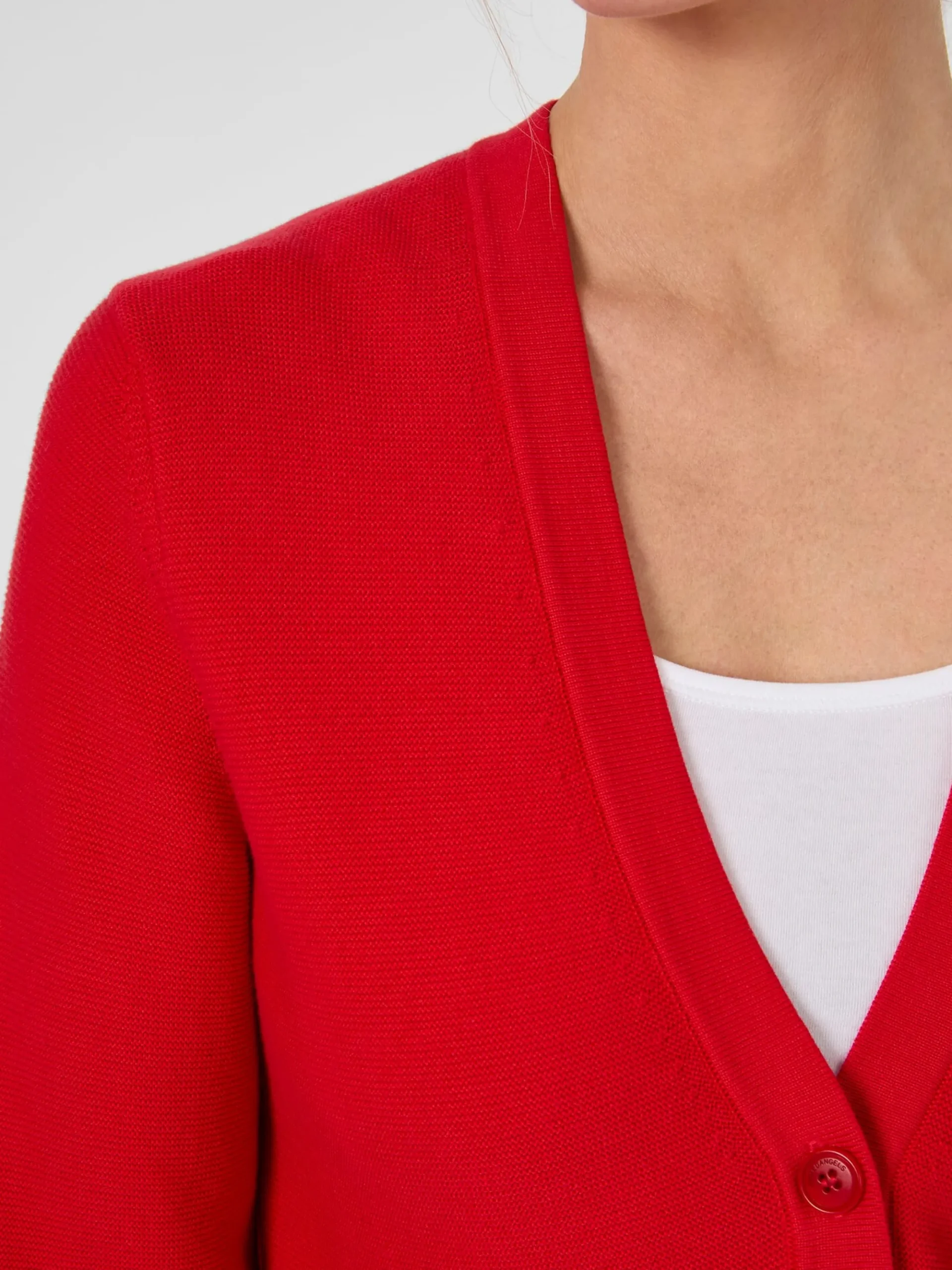 Strickjacken * Armedangels Daen-trickcardigan Bauwoe Rot