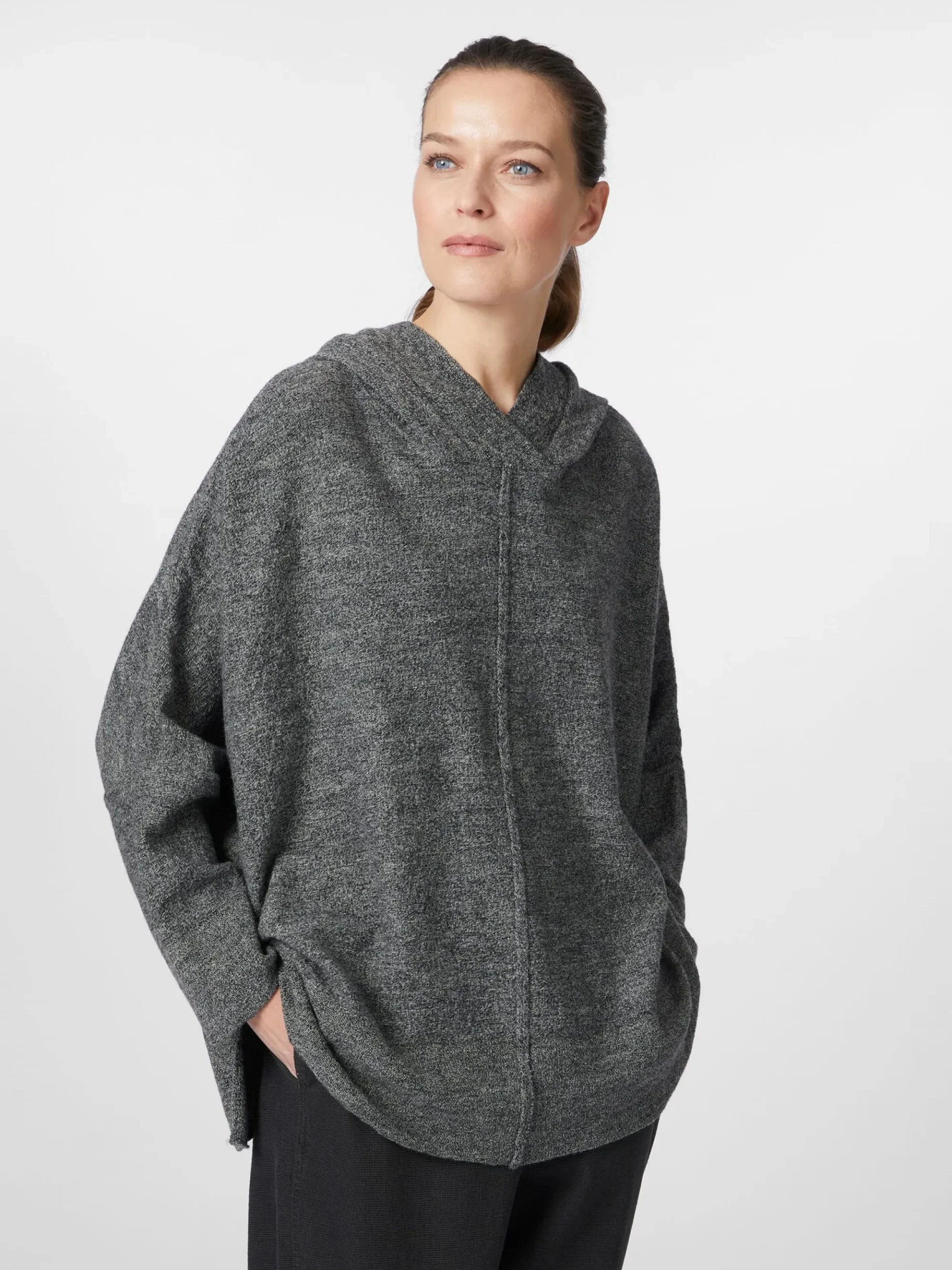 Sweatshirts & Hoodies|Pullover * Oska Damen-Strick-Hoodie