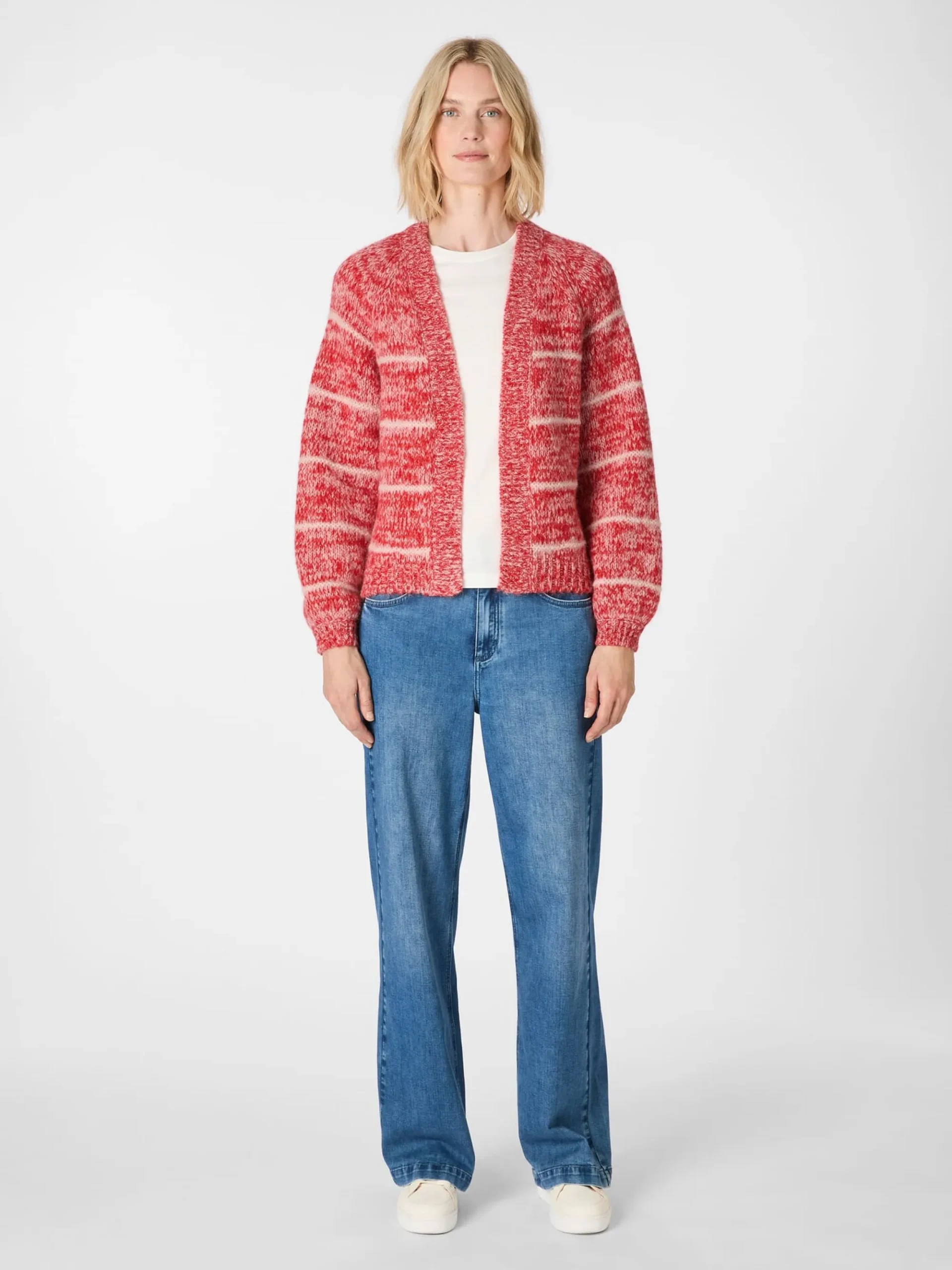Strickjacken * LANIUS Damen-Strickjacke gestreift